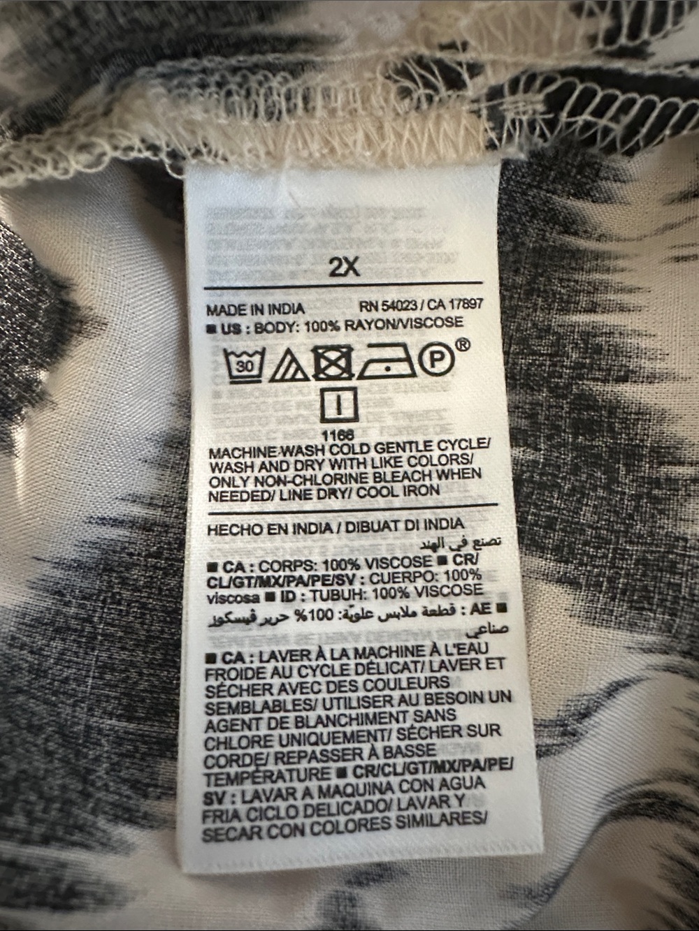 Old Navy Black and White Spaghetti-Strap Maxi Dress - Picture 5 of 6